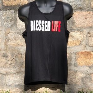 Unisex Say It Witcha Chest Blessed Life Tank